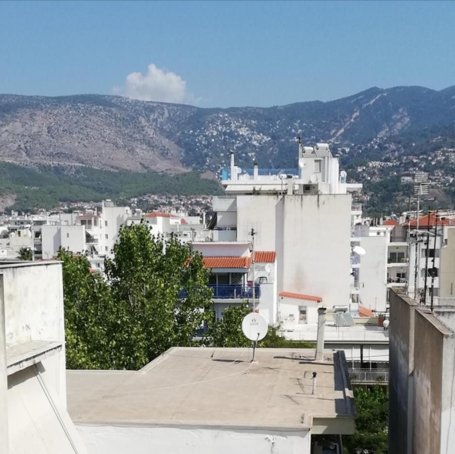 Ferienwohnung Bohemian Loft With View! Volos Exterior foto